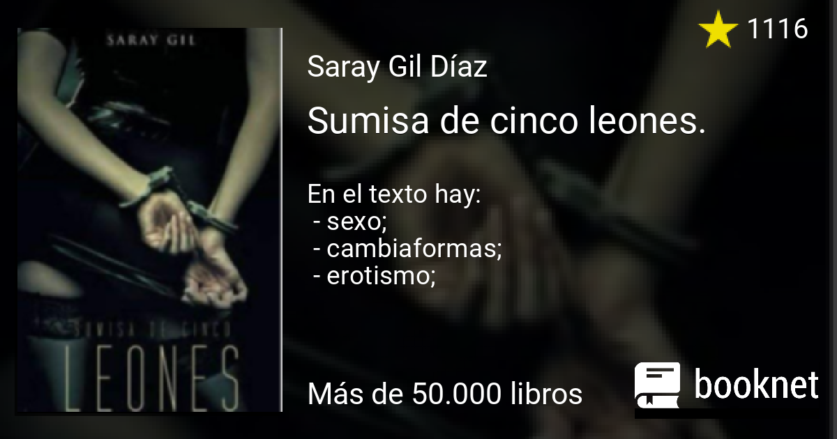 Sumisa de cinco leones. Leer libros online en Booknet