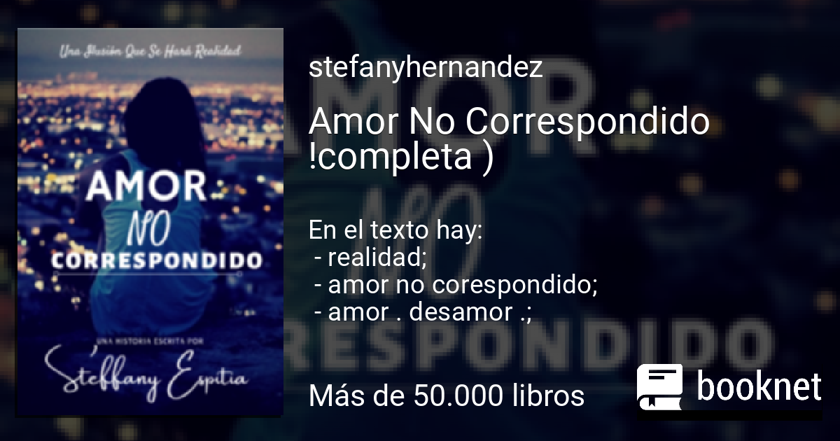 20 Libros de Amor no Correspondido ¡Gratis! [PDF]