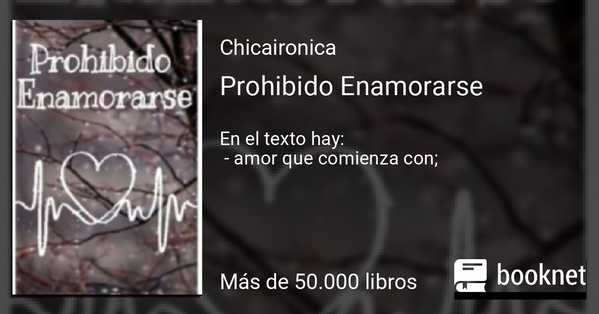 Prohibido Enamorarse leer libro en línea en Booknet