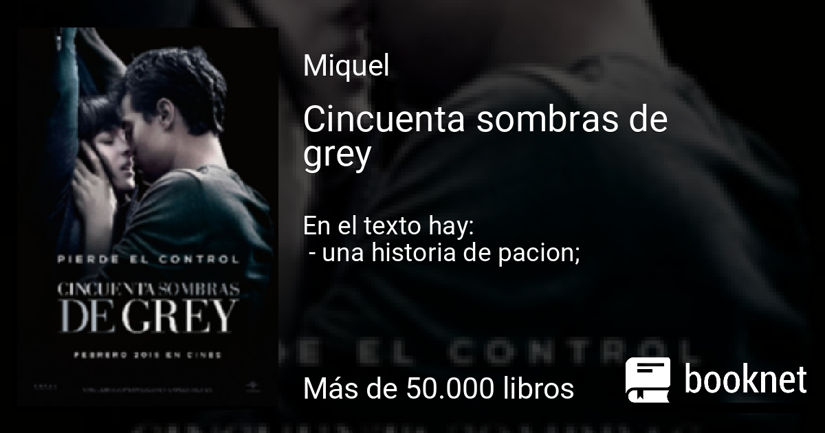 Cincuenta sombras de grey Leer libros online en