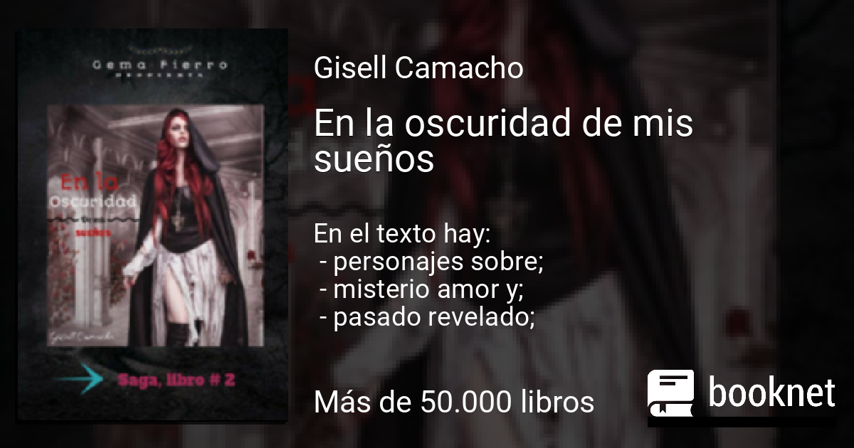 En la oscuridad de mis sueños leer libro en línea en Booknet