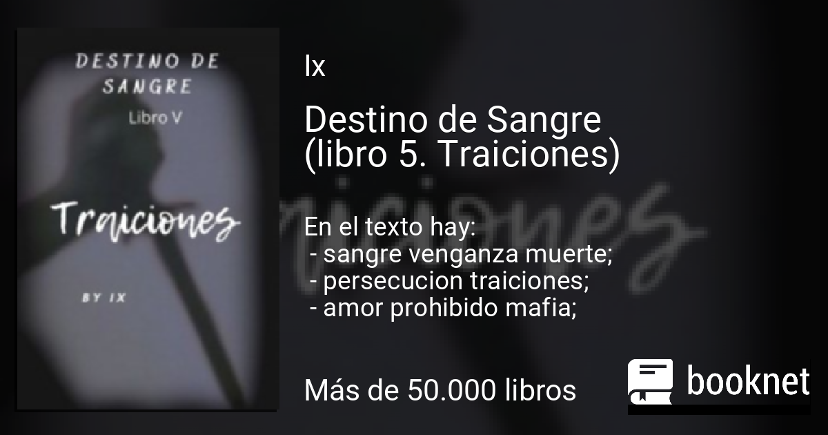 Sangre y Cenizas +18 leer libro en línea en Booknet