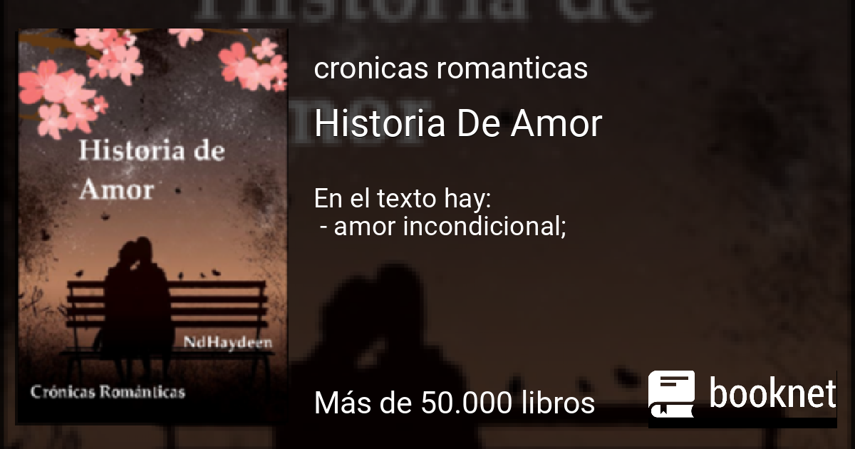 Historia De Amor leer libro en línea en Booknet