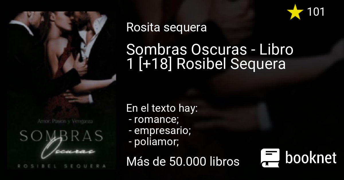 Sombras Oscuras Libro 1 [ 18] Rosibel Sequera Leer Libros Online En