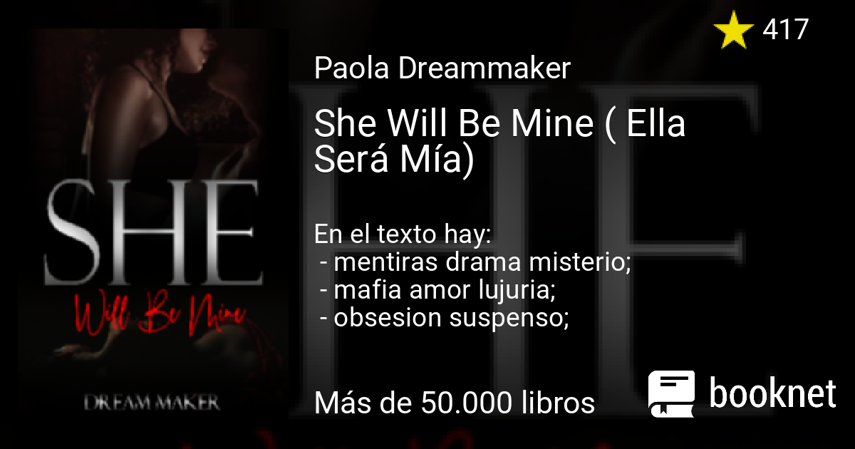 She Will Be Mine Ella Será Mía Leer Libro En Línea En Booknet