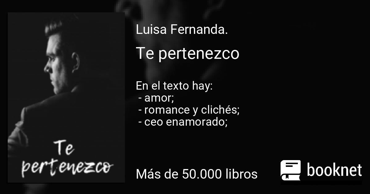 Te Pertenezco Leer Libro En Línea En Booknet