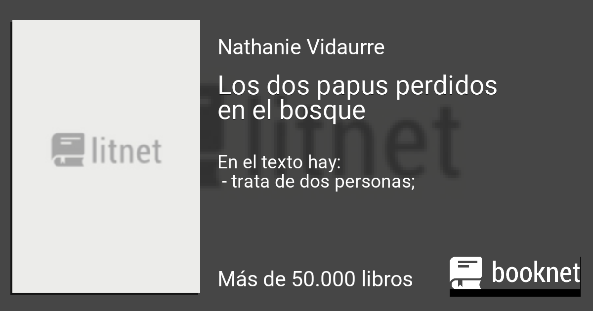 Los dos papus perdidos en el bosque leer libro en línea en