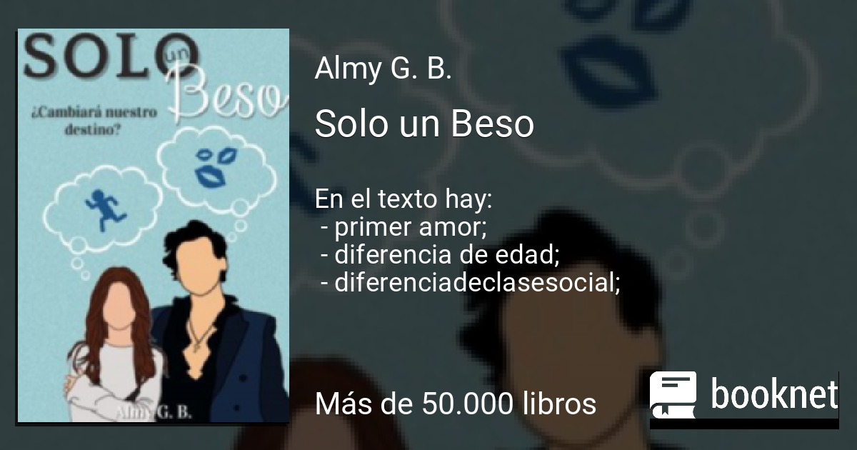 Solo un Beso leer libro en línea en Booknet