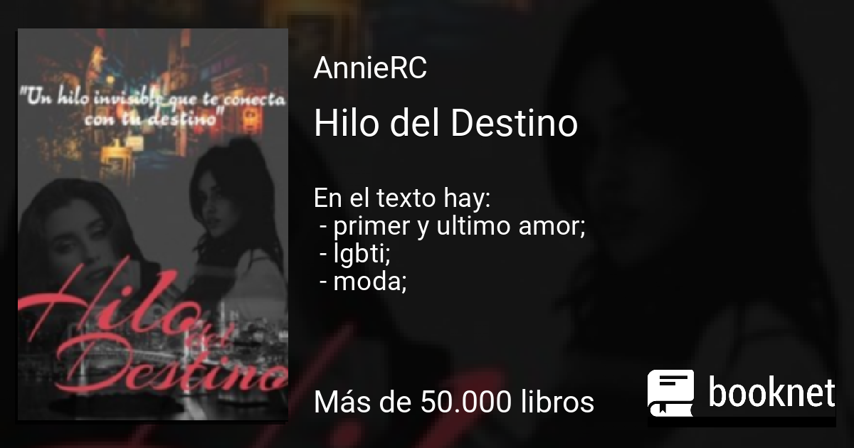 El hilo rojo del destino leer libro en línea en Booknet